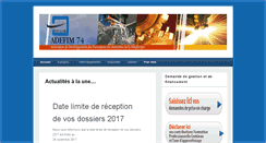 Desktop Screenshot of adefim74.com